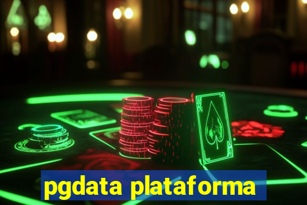 pgdata plataforma